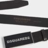 Dsquared2 belte med ton-i-ton-logo