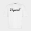 Dsquared2 brodert T-skjorte med løs passform