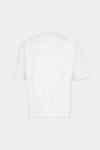 Dsquared2 brodert T-skjorte med løs passform