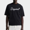 Dsquared2 brodert T-skjorte med løs passform Dsquared2 brodert T-skjorte med løs passform