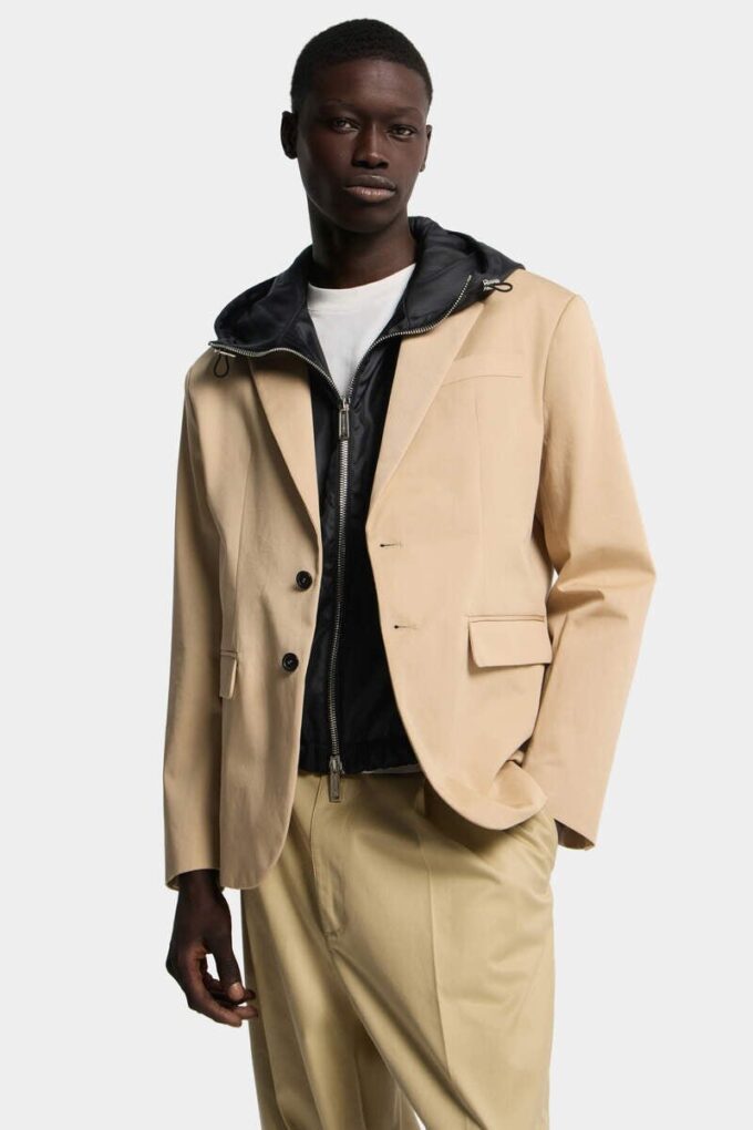 Dsquared2 Heritage-blazer med hette