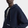 Dsquared2 Logo Boyfriend Fit Zipped Hoodie