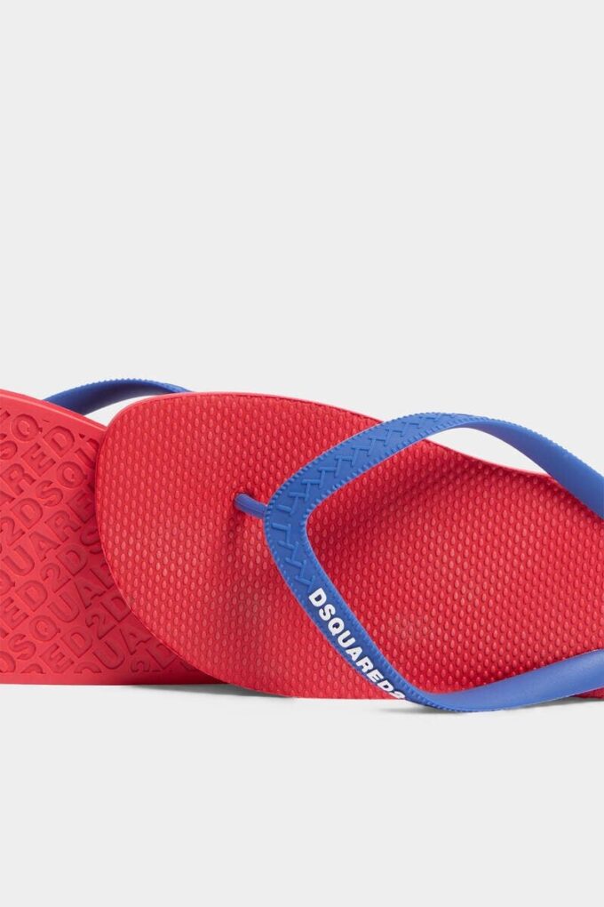 Dsquared2 Logo-flipflops