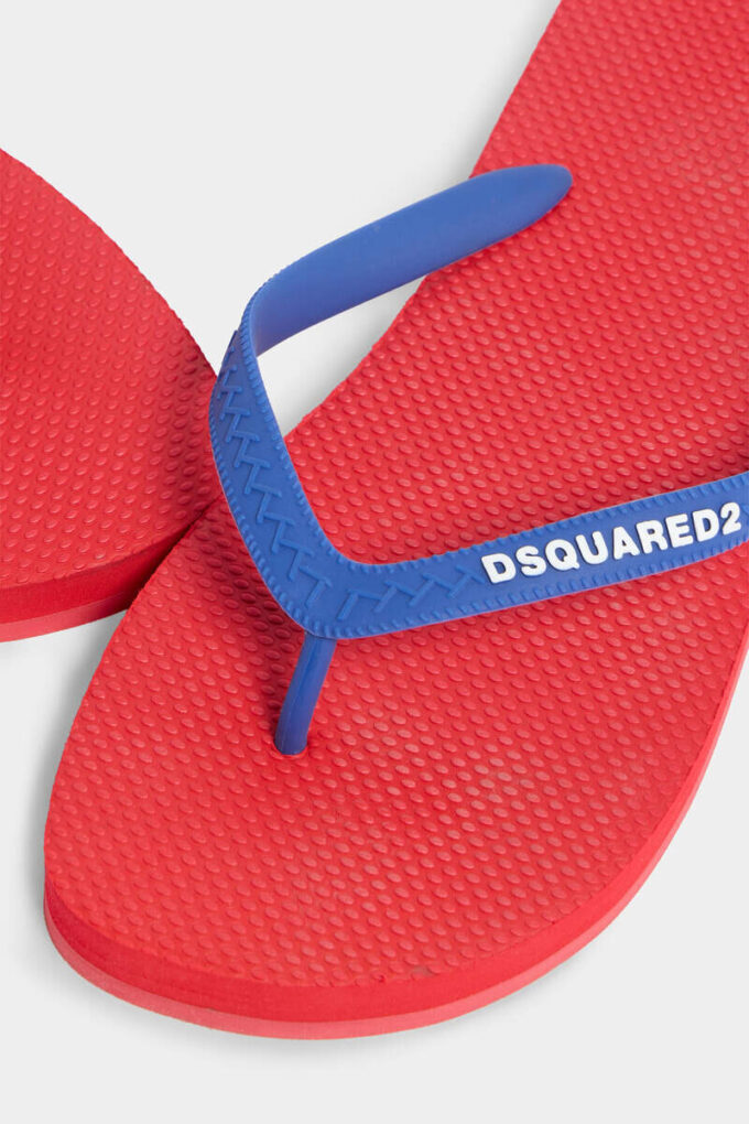 Dsquared2 Logo-flipflops