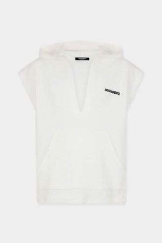 Dsquared2-logo-hoodie i frotté