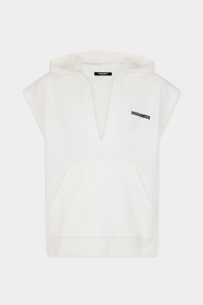 Dsquared2-logo-hoodie i frotté