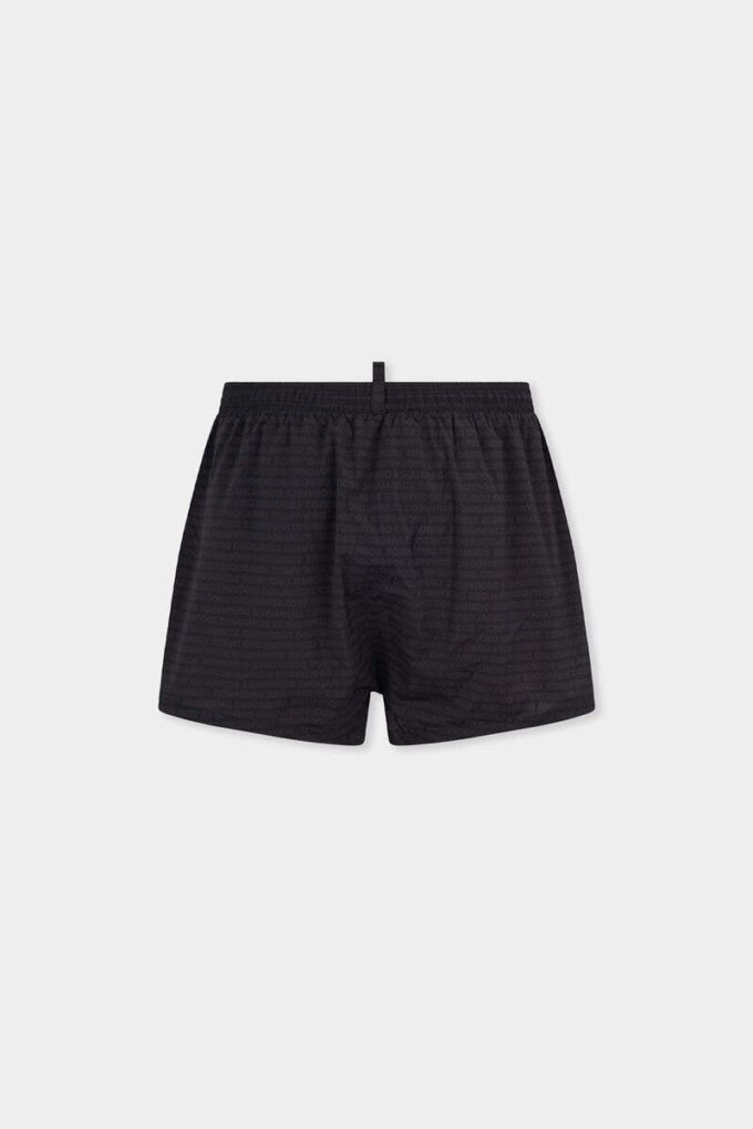 Dsquared2 Logo Midi-bade-boxershorts Dsquared2 Logo Midi-bade-boxershorts