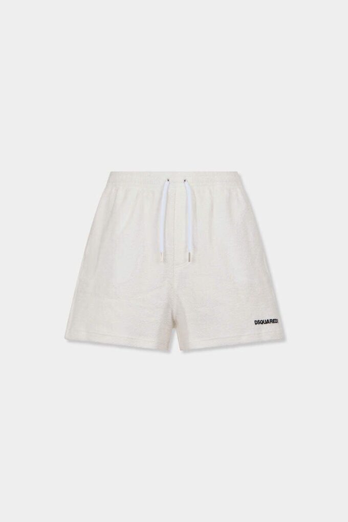 Dsquared2-logo-Shorts i frotté
