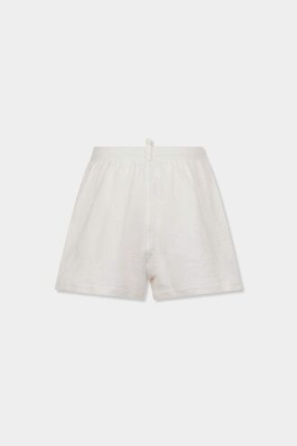 Dsquared2-logo-Shorts i frotté Dsquared2-logo-Shorts i frotté