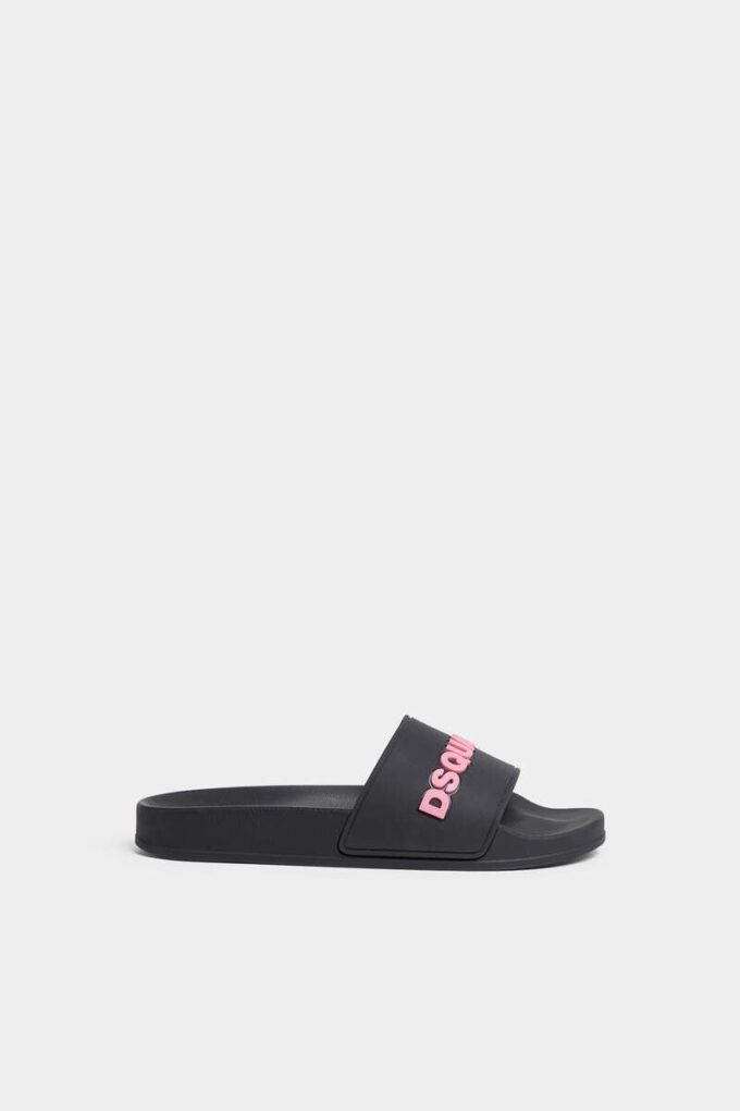 Dsquared2-logo-slippers