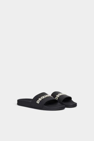 Dsquared2-logo-slippers