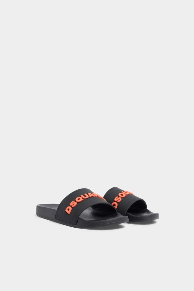 Dsquared2-logo-slippers