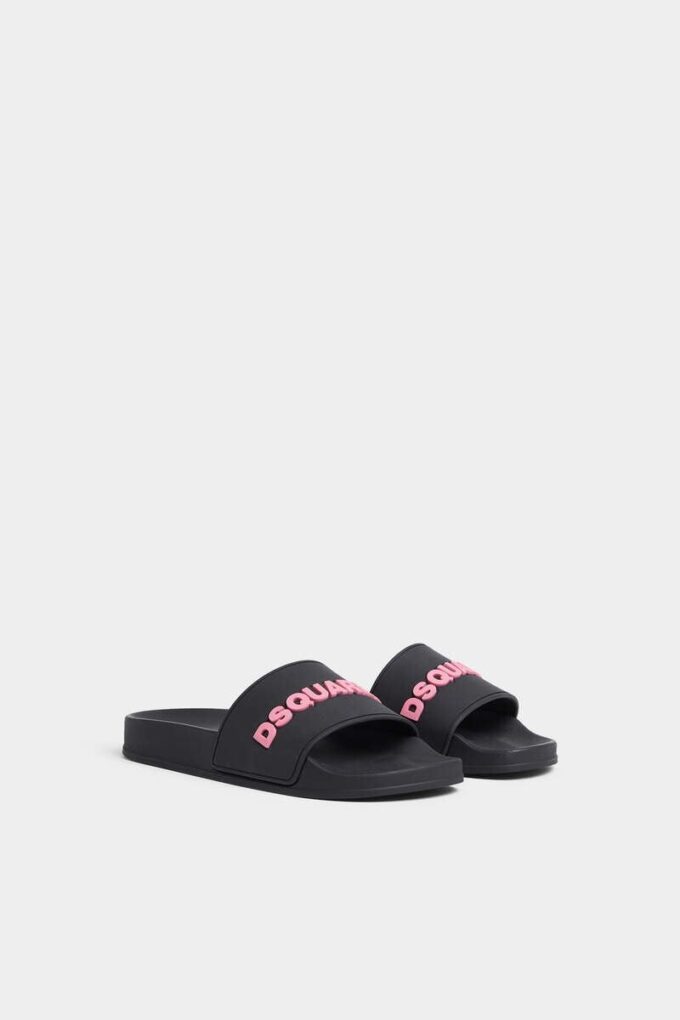 Dsquared2-logo-slippers