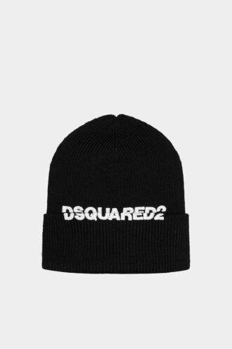 Dsquared2-logo strikket lue Dsquared2-logo strikket lue