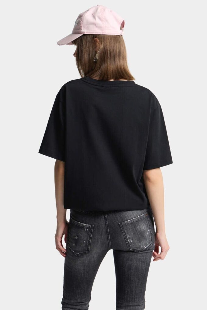 Dsquared2 Milano T-skjorte med luftig passform