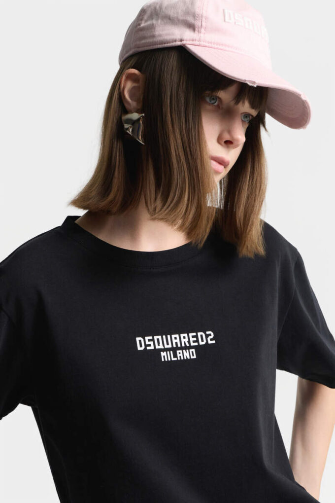 Dsquared2 Milano T-skjorte med luftig passform