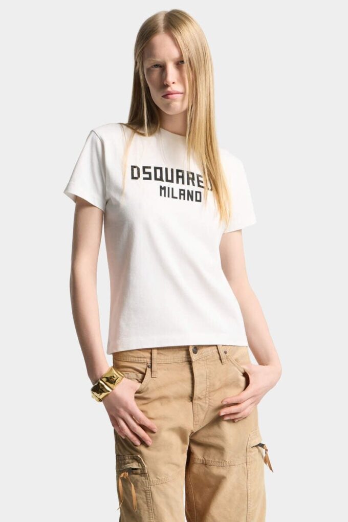 Dsquared2 Milano T-skjorte med perfekt passform