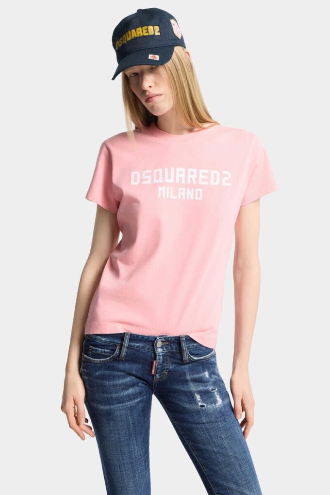 Dsquared2 Milano T-skjorte med perfekt passform