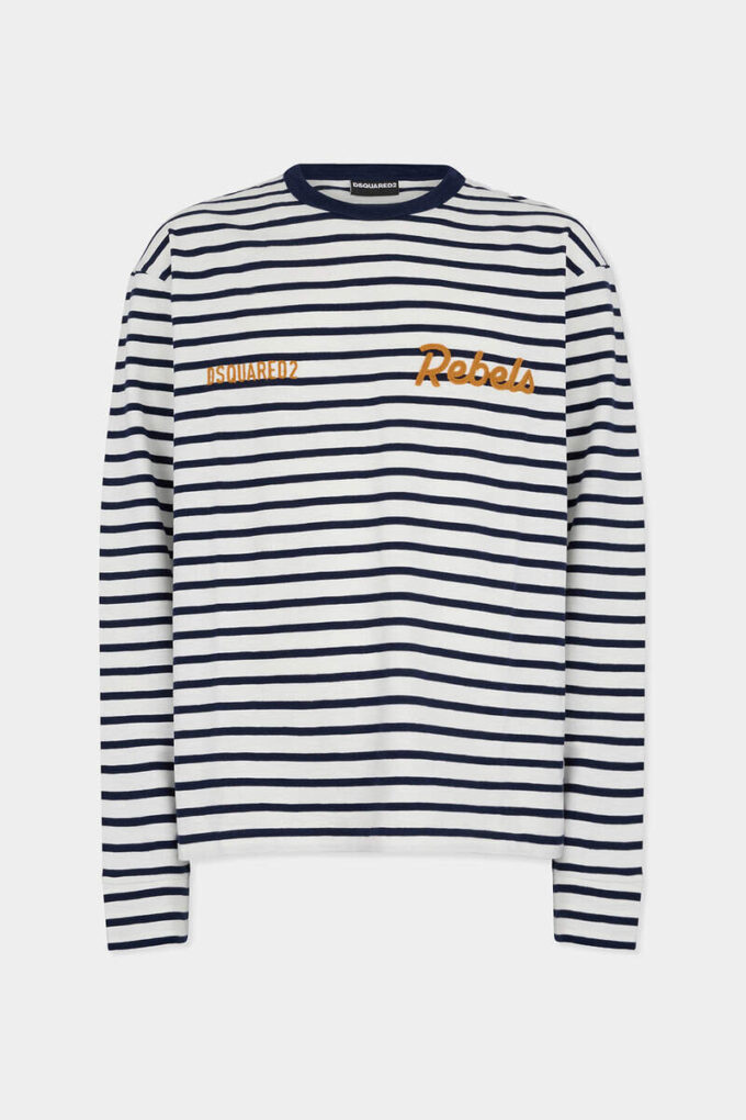 Dsquared2 Rebels T-skjorte med løs passform