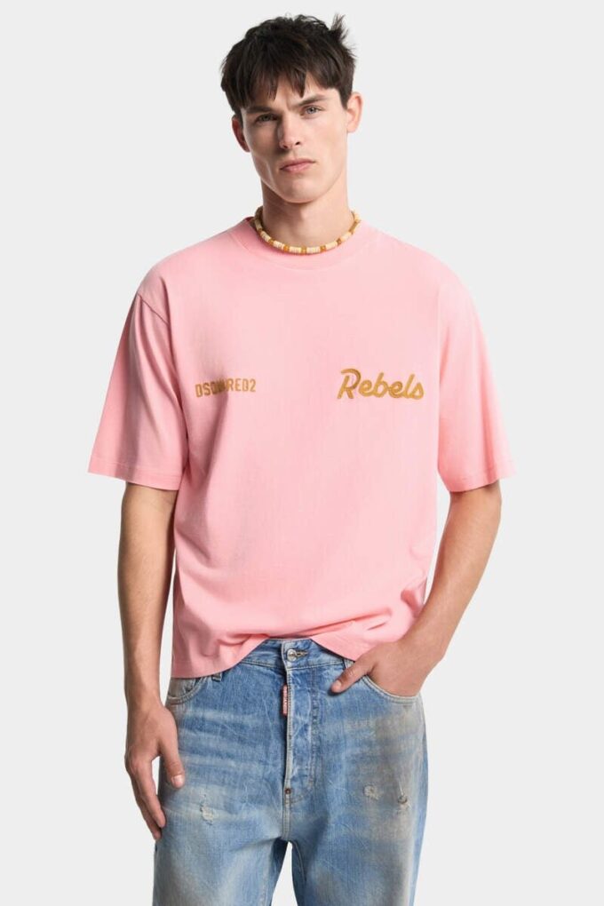 Dsquared2 Rebels T-skjorte med løs passform