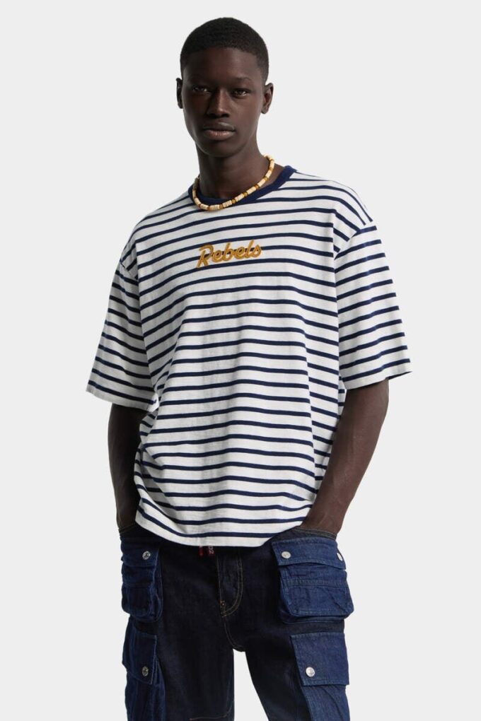 Dsquared2 Rebels T-skjorte med løs passform
