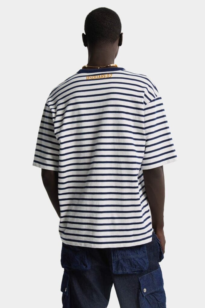 Dsquared2 Rebels T-skjorte med løs passform