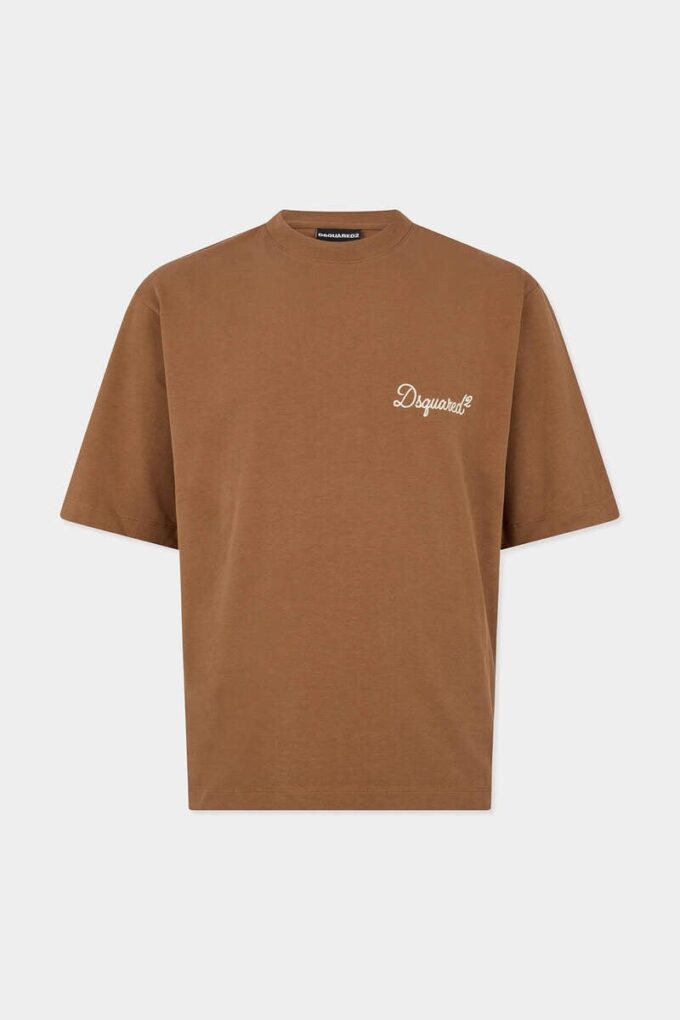 Dsquared2 Signature T-skjorte med løs passform