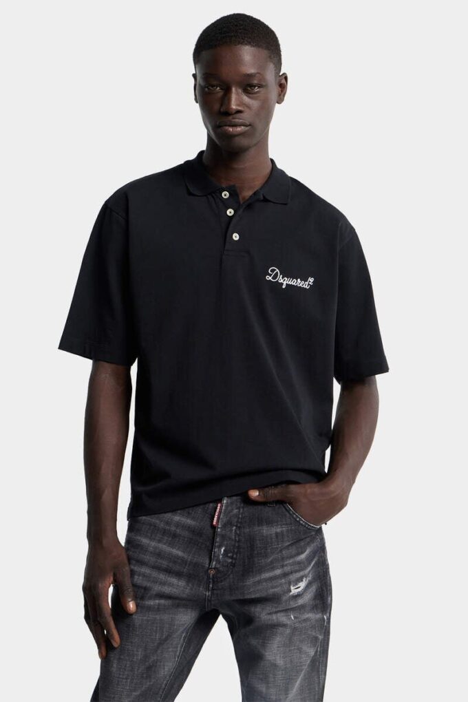 Dsquared2 Signature Tennis Fit Polo Dsquared2 Signature Tennis Fit Polo