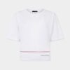 Dsquared2 Tape kort T-skjorte med luftig passform Dsquared2 Tape kort T-skjorte med luftig passform