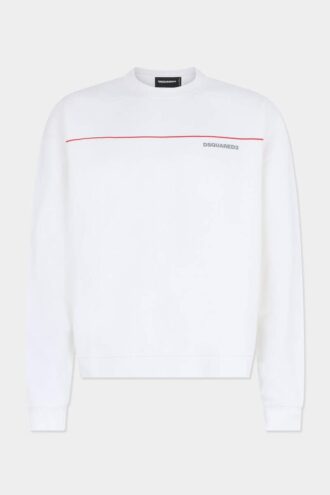 Dsquared2 Tape Relax Fit Rundhals