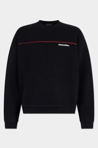 Dsquared2 Tape Relax Fit Rundhals
