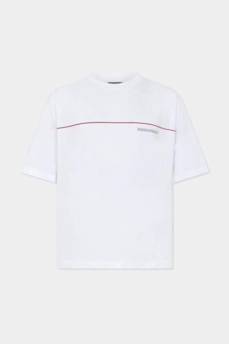 Dsquared2 Tape T-skjorte med løs passform