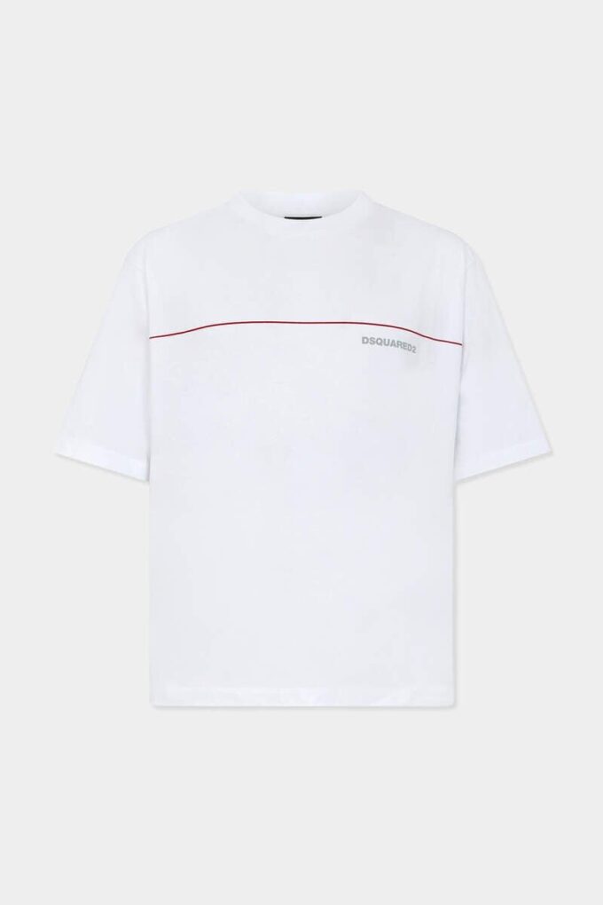 Dsquared2 Tape T-skjorte med løs passform
