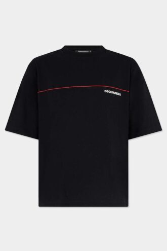 Dsquared2 Tape T-skjorte med løs passform