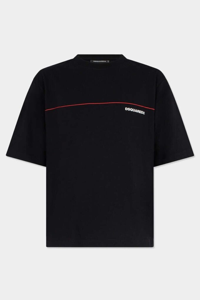 Dsquared2 Tape T-skjorte med løs passform