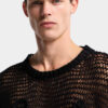 Dsquared2s karakteristiske pullover med åpent mønster