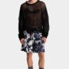 Dsquared2s karakteristiske pullover med åpent mønster