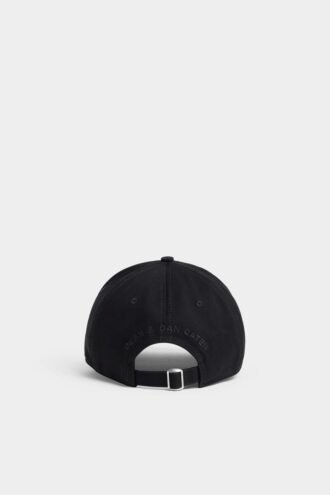 Dyp svart baseballcap