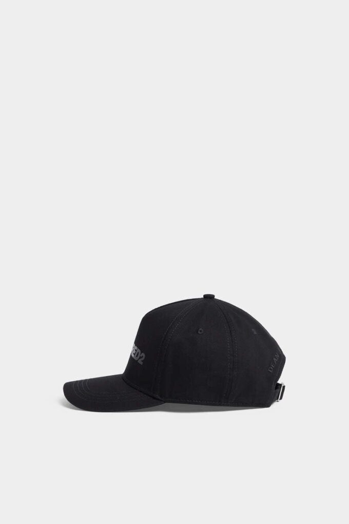 Dyp svart baseballcap