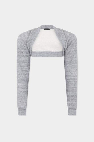 Dyp utskåret jerseybolero