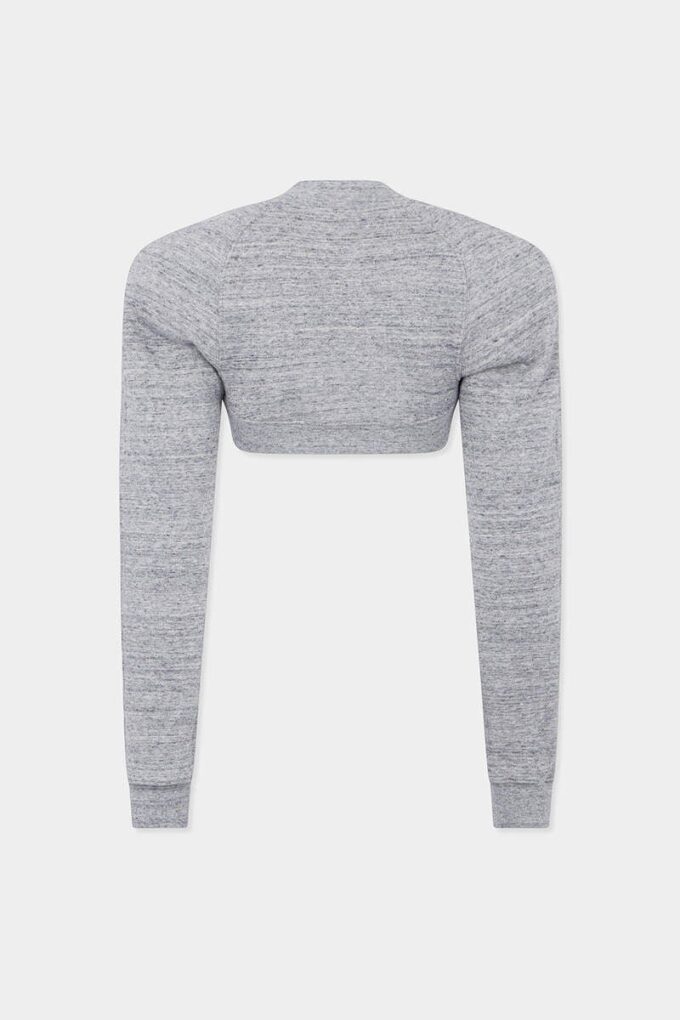 Dyp utskåret jerseybolero