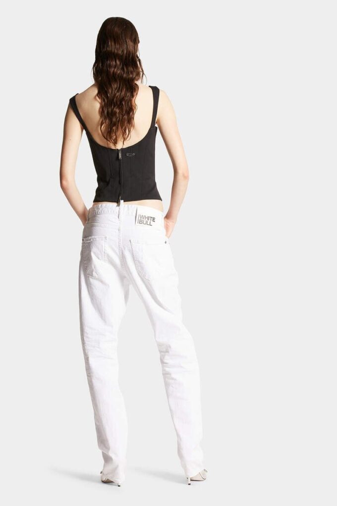 Fargede, slitte 642-Jeans Fargede, slitte 642-Jeans