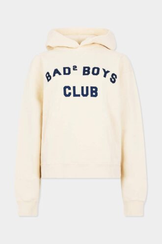 Hettegenser med vintage-fade, kort og vid passform for Shorts