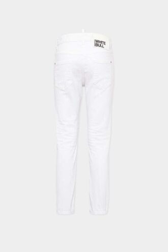 Hvite Bull Cool Girl-Jeans