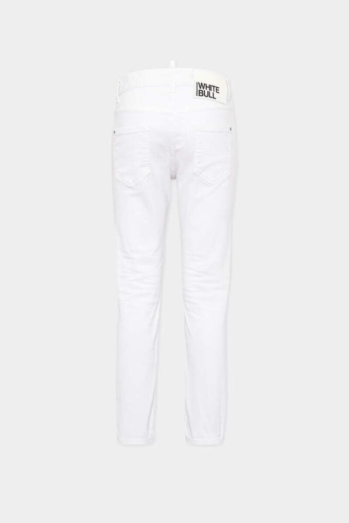 Hvite Bull Cool Girl-Jeans