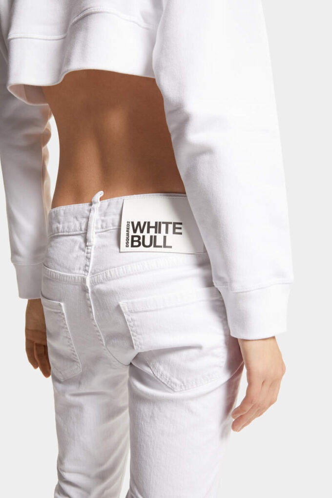 Hvite Bull Cool Girl-Jeans