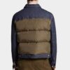 Hybrid puffer-Jeansjakke
