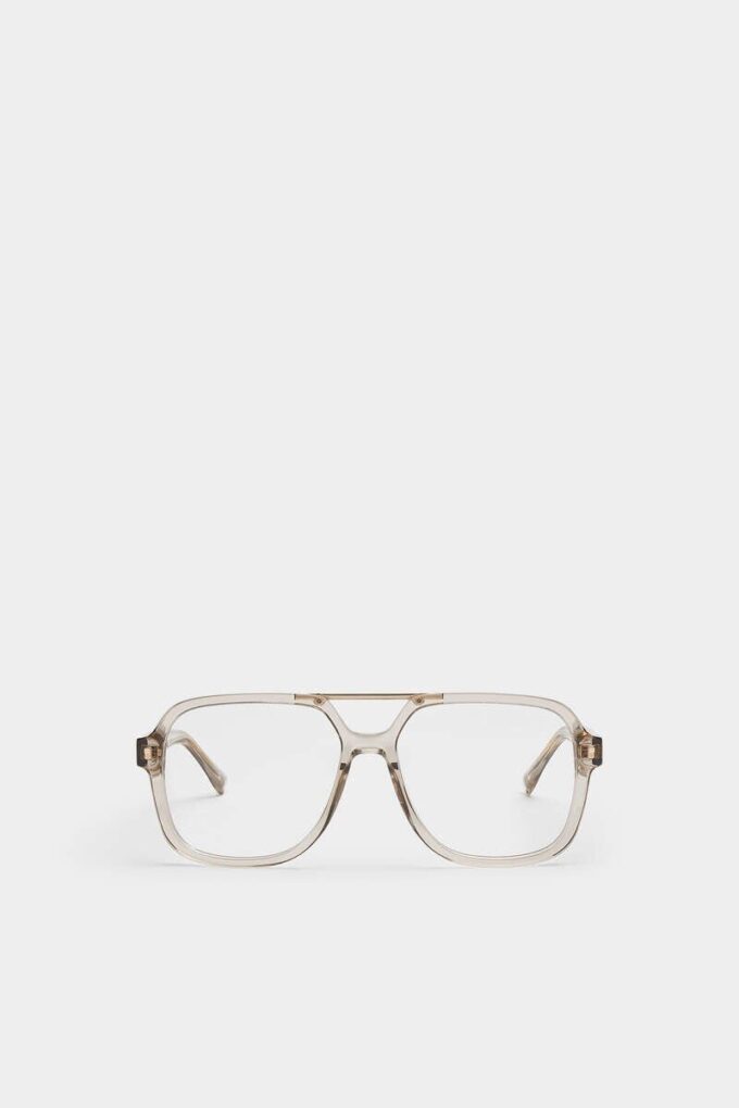 Hype beige briller