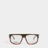 Hype Brown Horn Olive optiske briller