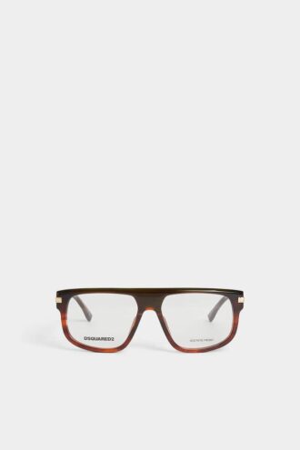 Hype Brown Horn Olive optiske briller